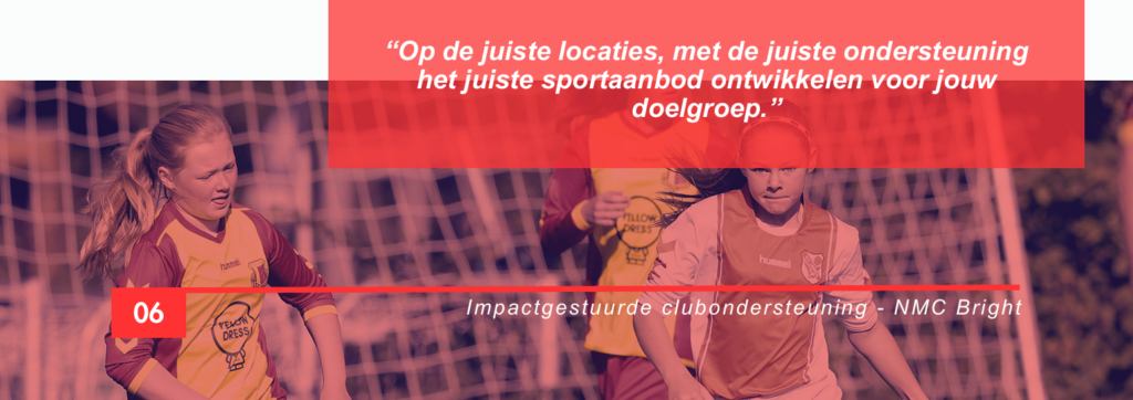 Clubondersteuning in Leiderdorp gericht op vitale sportverenigingen en maatschappelijke impact.