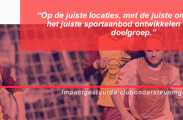 Clubondersteuning in Leiderdorp gericht op vitale sportverenigingen en maatschappelijke impact.
